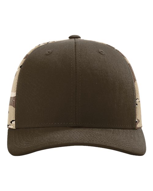 Richardson 112PM Printed Mesh Trucker Cap