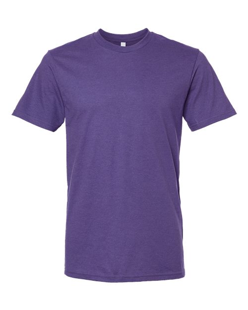 Load image into Gallery viewer, American Apparel 2001CVC Unisex CVC Tee - Heather Purple