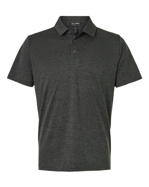 AllPro 4HM00 Men's Pro-Lock Performance Mélange Polo