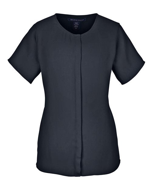 Devon & Jones DP612W Women's Perfect Fit™ Crepe Blouse