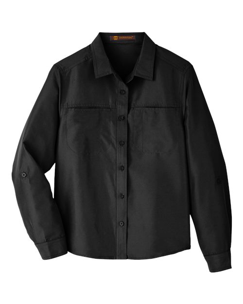 Harriton M580LW Women's Key West Performance Staff Shirt