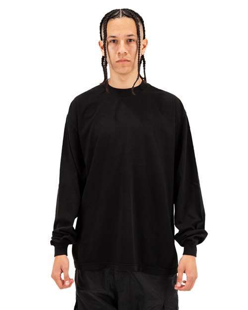 Shaka Wear SHGDLS Unisex Max Heavyweight Garment-Dyed Long Sleeve Tee