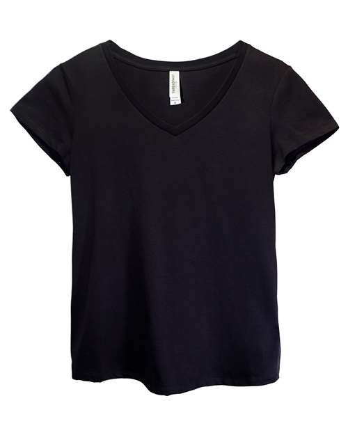 Threadfast Apparel 200RV Women's Ultimate CVC V-Neck T-Shirt