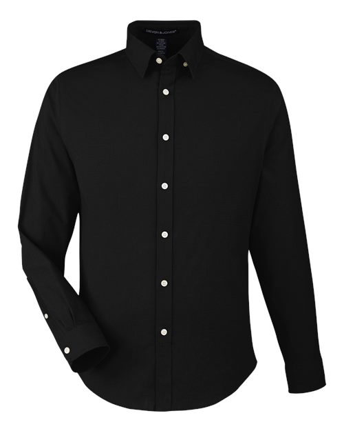 Devon & Jones DG505 Men's CrownLux Performance® Spencer Poplin Dress Shirt