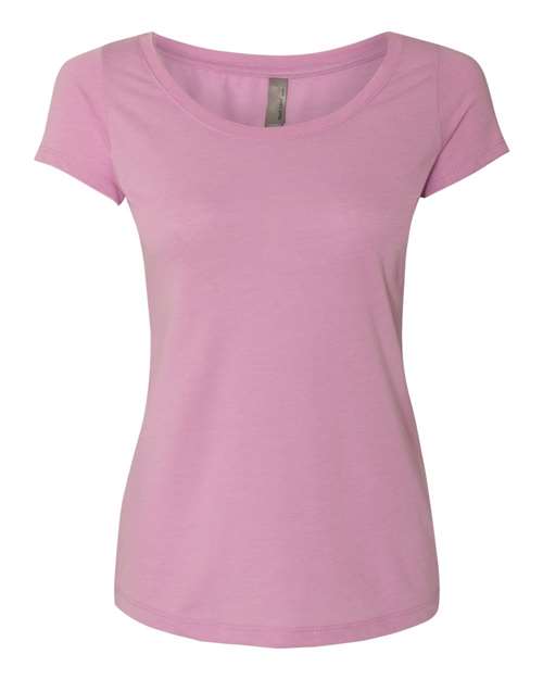 Next Level 6730 Women’s Triblend Scoop Neck Tee