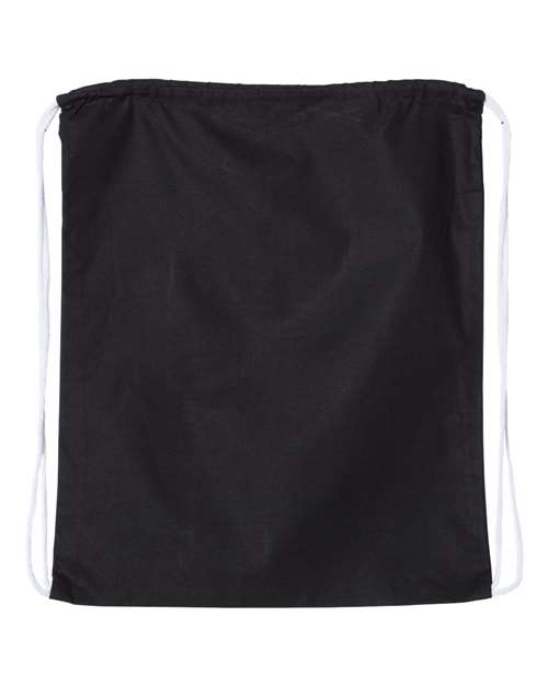 Q-Tees Q4500L Large Economical Cotton Drawstring Bag