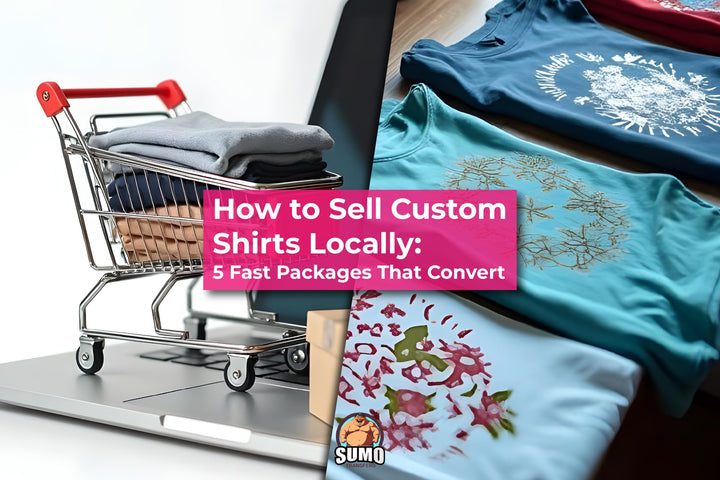 How to Sell Custom Shirts Locally: 5 Fast Packages That Convert