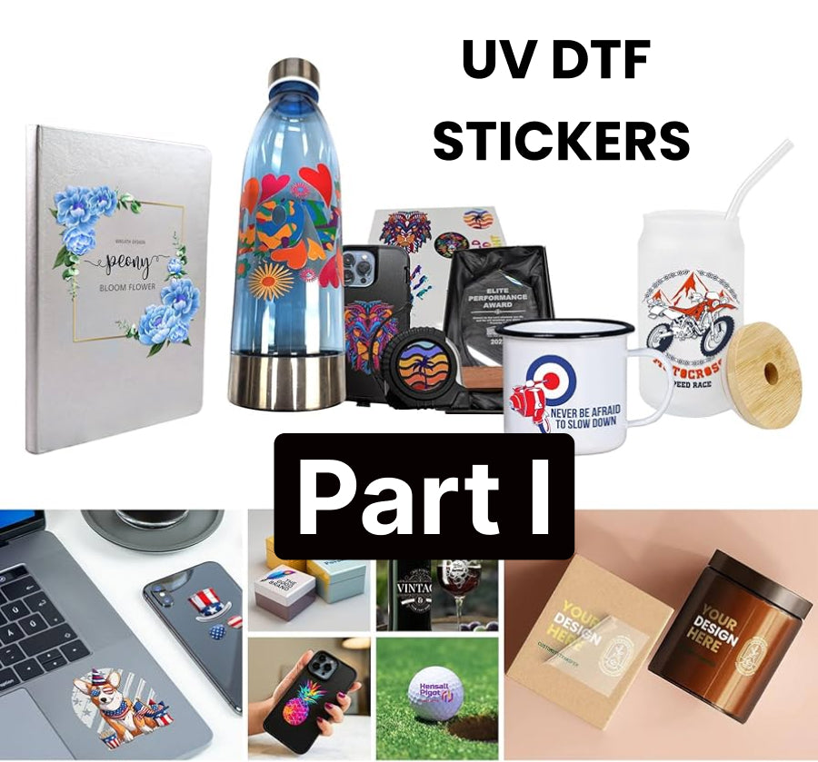 Part I: Top 8 Uses for UV DTF Stickers in Custom Design – Sumotransfers
