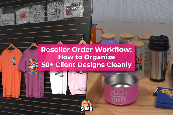 Reseller Order Workflow: How to Organize 50+ Client Designs Cleanly