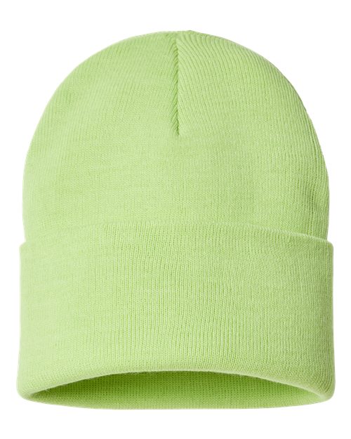 Atlantis Headwear PURE Sustainable Beanie - Acid Green