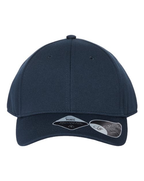 Atlantis Headwear JOSHUA Sustainable Structured Cap - Navy