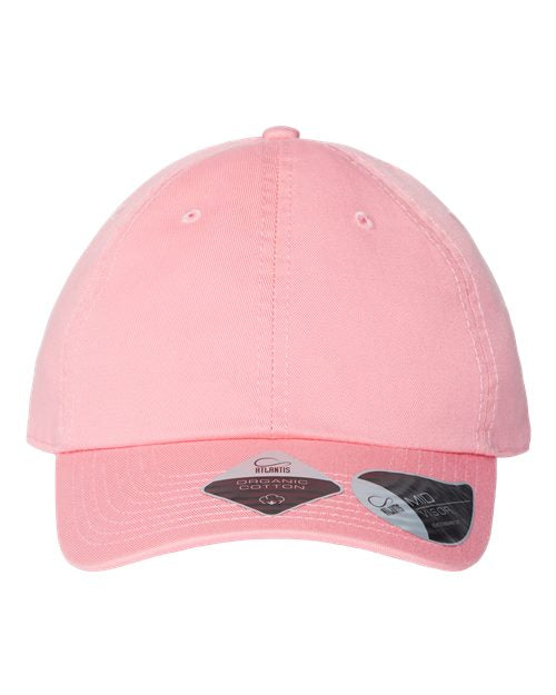 Atlantis Headwear FRASER Sustainable Dad Hat - Pink