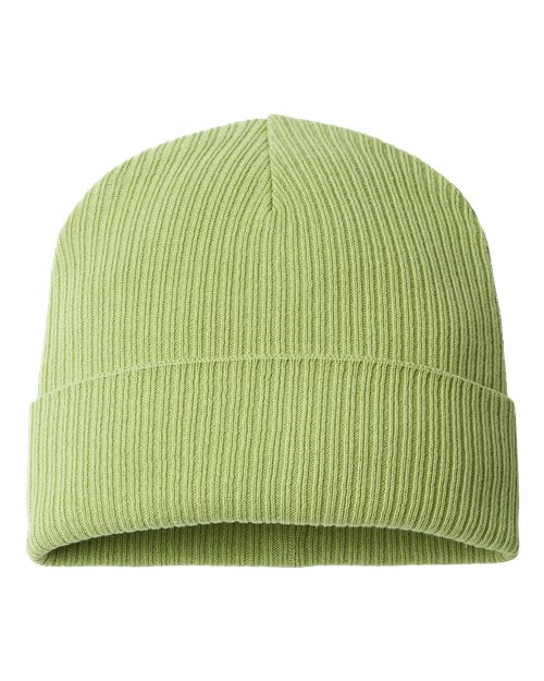 Load image into Gallery viewer, Atlantis Headwear NELSON Sustainable Cuffed Beanie - Leaf Green
