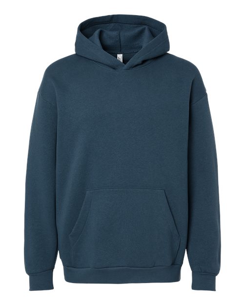 American Apparel RF498 Unisex ReFlex Fleece Hoodie Sweatshirt - Sea Blue