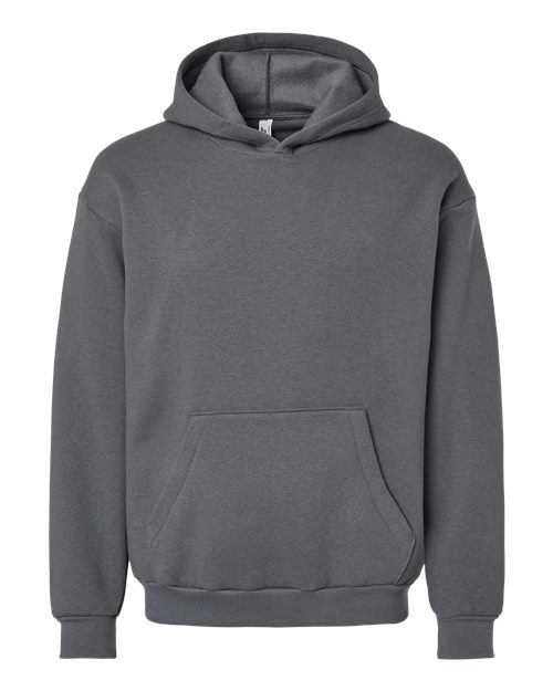 Load image into Gallery viewer, American Apparel RF498 Unisex ReFlex Fleece Hoodie Sweatshirt - Asphalt
