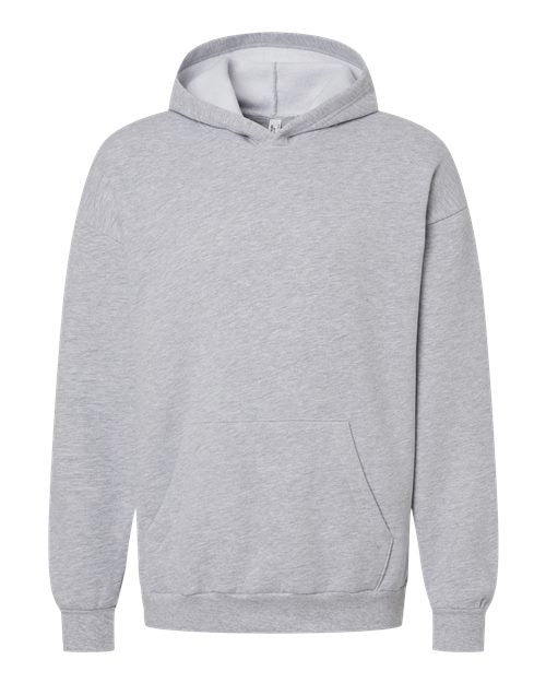 American Apparel RF498 Unisex ReFlex Fleece Hoodie Sweatshirt - Heather Grey