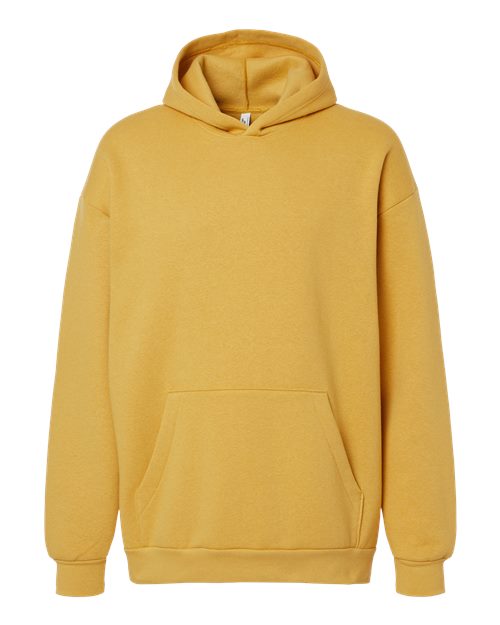 Load image into Gallery viewer, American Apparel RF498 Unisex ReFlex Fleece Hoodie Sweatshirt - Mustard
