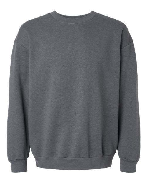 American Apparel RF496 Unisex ReFlex Fleece Crewneck Sweatshirt - Asphalt