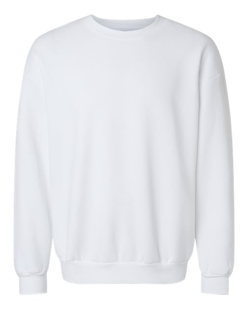 American Apparel RF496 Unisex ReFlex Fleece Crewneck Sweatshirt - White
