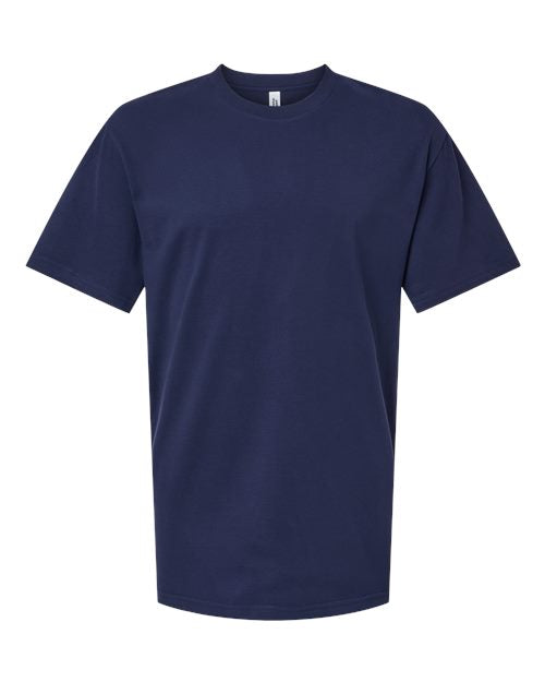 Load image into Gallery viewer, American Apparel 5389 Unisex Sueded Tee - Sueded Navy
