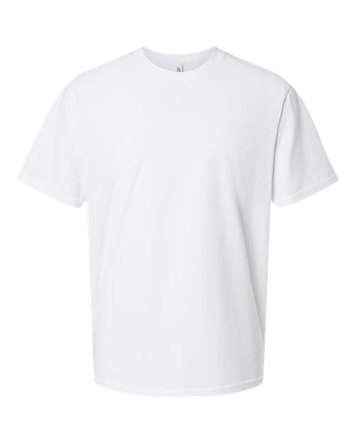 American Apparel 5389 Unisex Sueded Tee - Sueded White