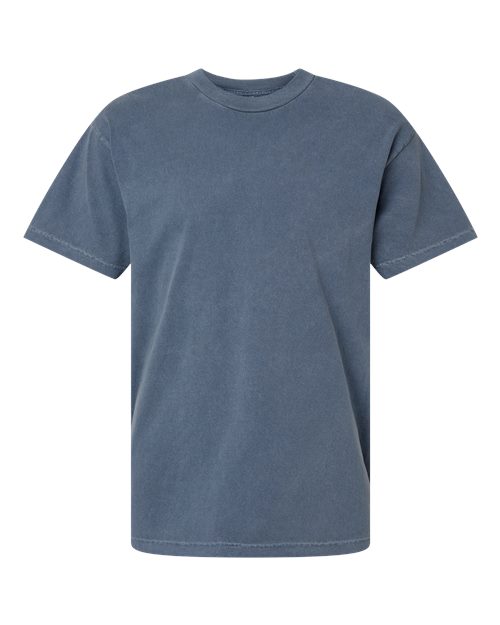 American Apparel 1301GD Unisex Heavyweight Cotton Garment-Dyed Tee - Faded Navy