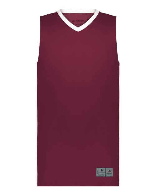 Load image into Gallery viewer, Augusta Sportswear 6886 Men's Match-Up Basketball Jersey - Maroon/ White
