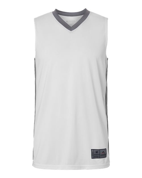 Load image into Gallery viewer, Augusta Sportswear 6886 Men's Match-Up Basketball Jersey - White/ Graphite
