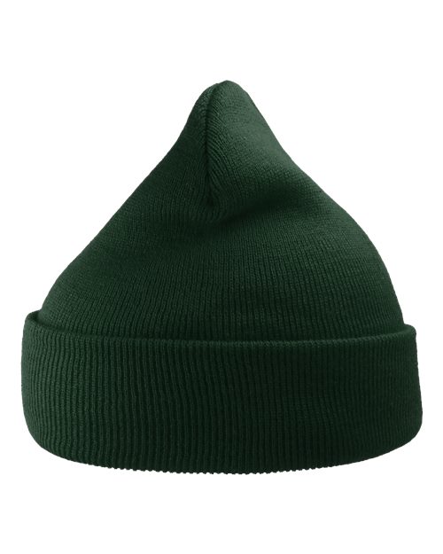 Atlantis Headwear WIND Sustainable 12" Knit Beanie - Bottle Green