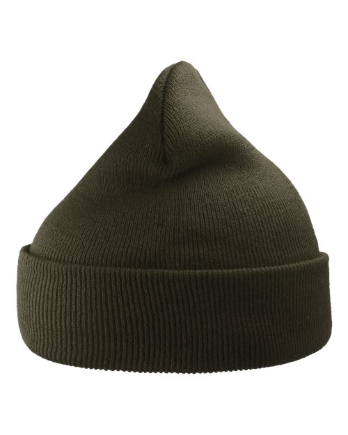 Atlantis Headwear WIND Sustainable 12" Knit Beanie - Olive