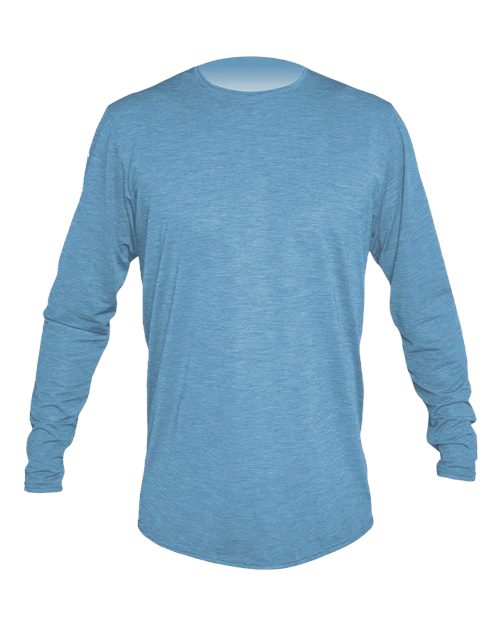 Load image into Gallery viewer, ANETIK MVLPRL8 Men's Low Pro Tech Long Sleeve T-Shirt - Bahama Heathered

