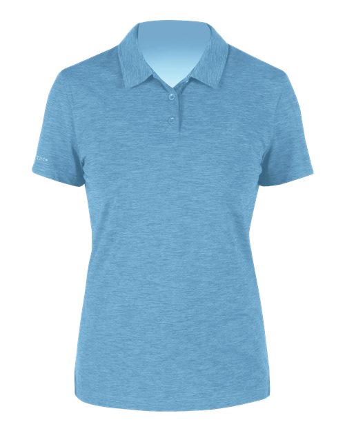 ANETIK WPBRZS1 Women's Breeze Tech Polo - Bahama Heathered