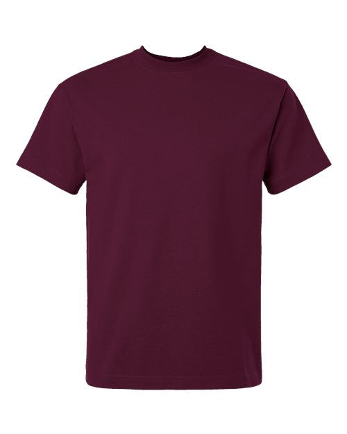 American Apparel 9001 Unisex Super Heavyweight Tee - Burgundy