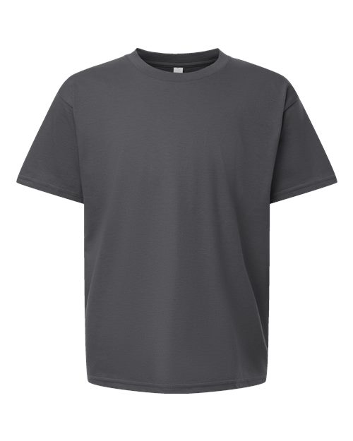 American Apparel 2001Y Youth Fine Jersey Tee - Asphalt