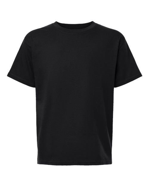 Load image into Gallery viewer, American Apparel 2001Y Youth Fine Jersey Tee - Black
