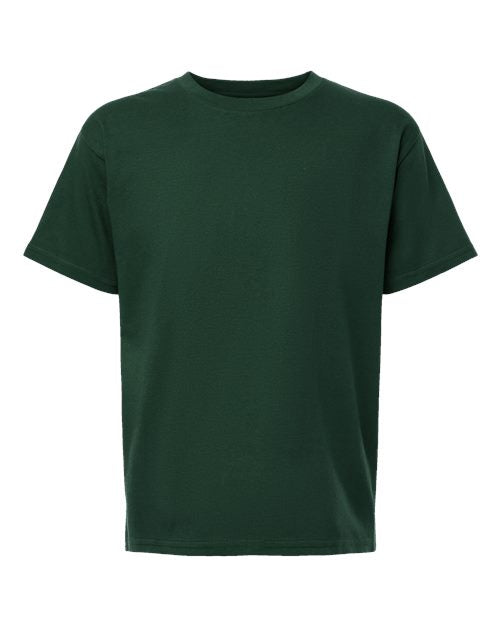 Load image into Gallery viewer, American Apparel 2001Y Youth Fine Jersey Tee - Forest

