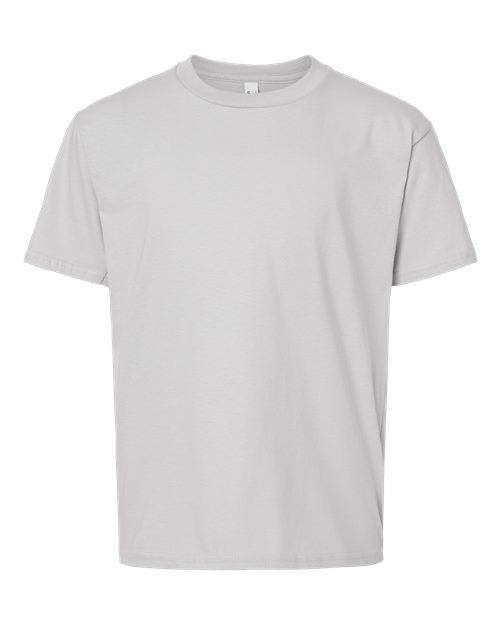American Apparel 2001Y Youth Fine Jersey Tee - New Silver