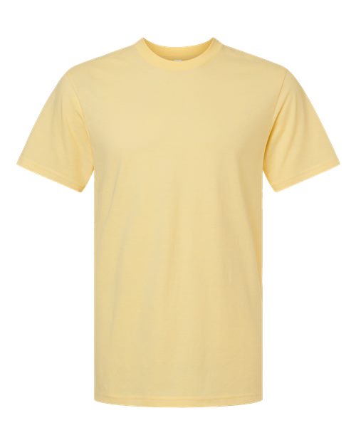 Load image into Gallery viewer, American Apparel 2001CVC Unisex CVC Tee - Heather Panna Cotta
