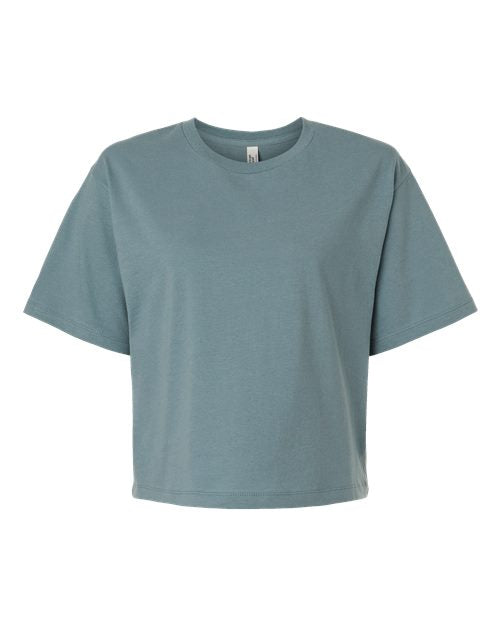 Load image into Gallery viewer, American Apparel 102 Women's Fine Jersey Mid-Length Boxy Tee - Arctic
