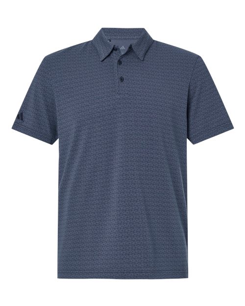 Load image into Gallery viewer, Adidas A702 Men's Blended Printed Polo - Preloved Ink
