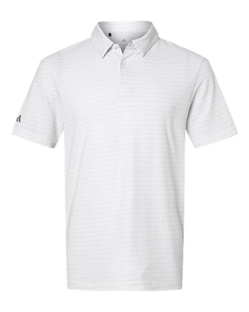 Load image into Gallery viewer, Adidas A702 Men's Blended Printed Polo - White
