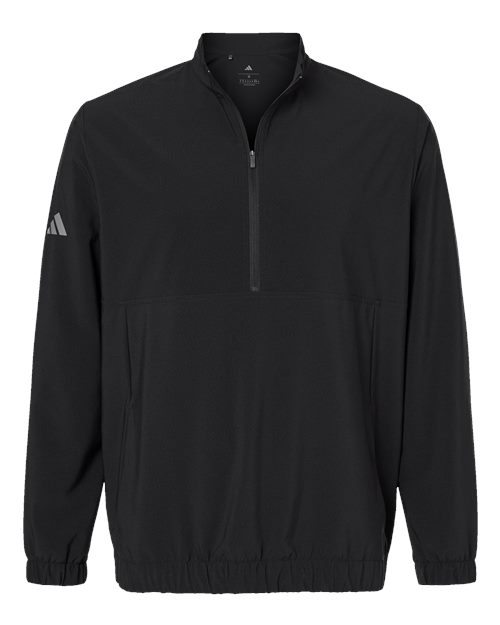 Adidas A705 Men's Stretch Woven Half-Zip Pullover