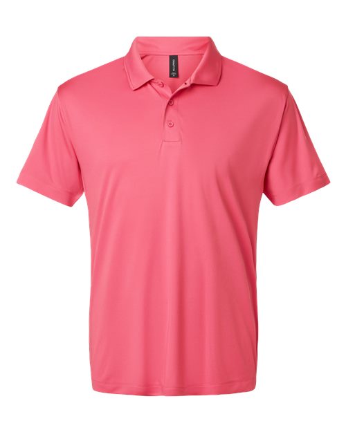 AllPro 41800 Men's Pro-Lock Performance Polo - Bright Pink
