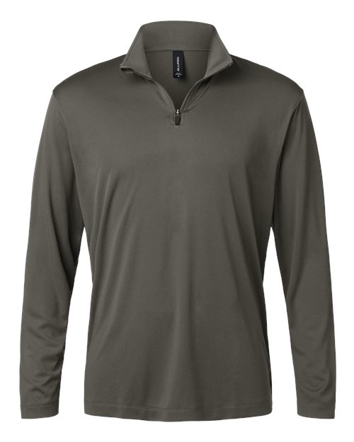 Load image into Gallery viewer, AllPro 41870 Men's Pro-Lock Performance Quarter-Zip Pullover - Charcoal
