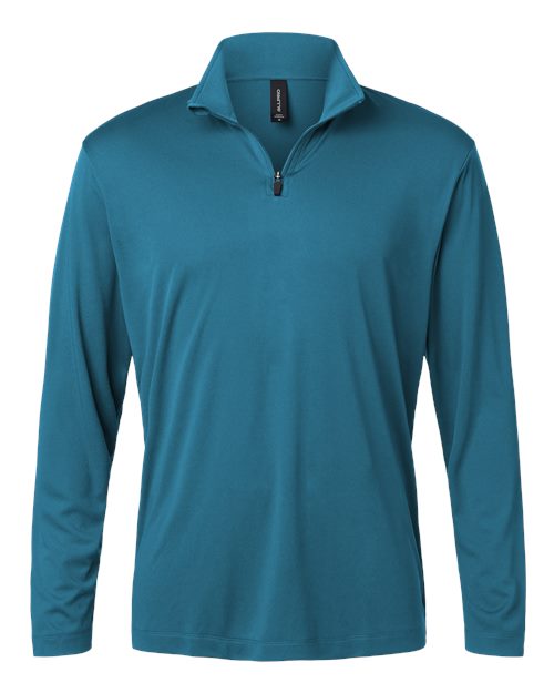 Load image into Gallery viewer, AllPro 41870 Men's Pro-Lock Performance Quarter-Zip Pullover - Pacific Blue
