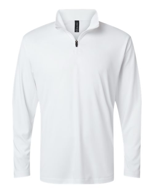 Load image into Gallery viewer, AllPro 41870 Men's Pro-Lock Performance Quarter-Zip Pullover - White
