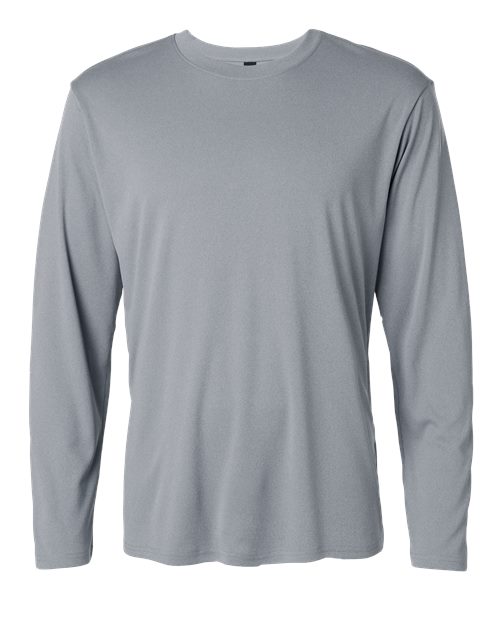 Load image into Gallery viewer, AllPro 48400 Unisex Pro-Lock Performance Long Sleeve T-Shirt - Heather Steel
