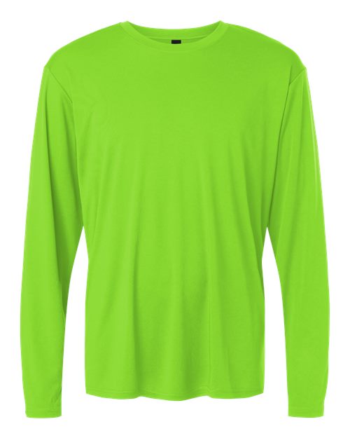 AllPro 48400 Unisex Pro-Lock Performance Long Sleeve T-Shirt - Lime