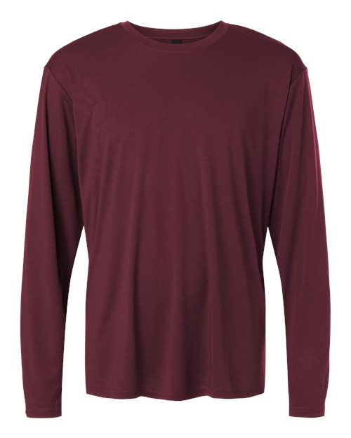 AllPro 48400 Unisex Pro-Lock Performance Long Sleeve T-Shirt - Maroon