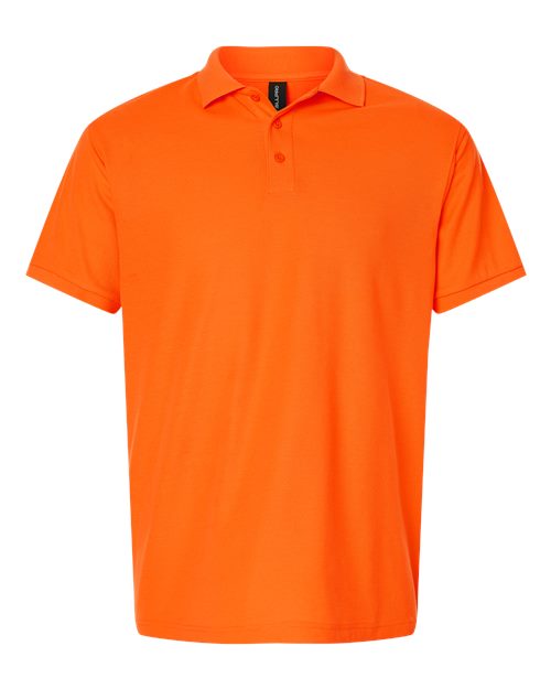 AllPro 62800 Men's Pique Polo - Deep Orange
